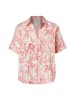 Mart Visser Caroline Tensen Leeds Oversize-Bluse mit Print, Weiß/Orange