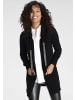 Laura Scott Kapuzenstrickjacke in schwarz