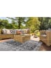 Kayoom Kurzflor Teppich Sunny 310 in beige - schwarz - rechteckig