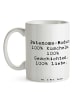 Mr. & Mrs. Panda Teetasse Spruch Patenoma Modus mit Spruch in Weiß