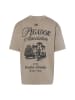 PEGADOR T-Shirt Carloforte in taupe