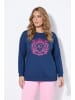 MIAMODA Sweatshirt in dunkelblau