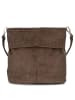 Zwei Mademoiselle M8 - Schultertasche 25 cm (cord-espresso) in cord-wood