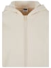 Urban Classics Zip-Kapuzenpullover in whitesand