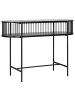 Beliani Konsolentisch BIRSON in Schwarz - (W) 120 x (H) 85 x (L) 44 cm