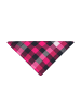 Faera Modischer Schal aus zartem Stoff mit stilvollem Muster in Pink