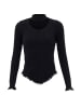 ebeeza Damen Strickpullover in Schwarz