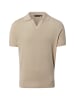 Finshley & Harding Strick-Poloshirt in schoko - 0002