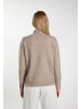 DreiMaster Damen Strickpullover in Schlamm Melange