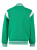 Urban Classics College-Jacken in bodegagreen/white