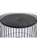 Kayoom Beistelltisch Malibu 125 in schwarz - silber