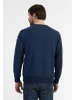 DreiMaster Maritim Herren Sweatshirt Mit Rundhals in Marine