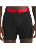 adidas Boxershort 3er Pack in Schwarz/Grau/Rot