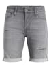 Jack & Jones Jeans-Shorts 'Rick Iorg' in grau