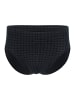 Schiesser Mini Slip / Unterhose Cotton Casual Cotton in Schwarz