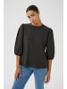 Kaffe Langarm-Shirt KAjanna Regular fit in Black Oyster