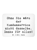 Mr. & Mrs. Panda Fridge Magnet Spruch Kundendienstmitarbeiter Da... in Weiß