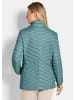 GOLDNER Steppjacke Herbstjacke mit Daunen, Stehkragen in graugrün