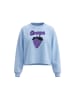 myMo Women Sweatshirt in Light Blue