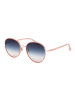 Ana Hickmann Damen Sonnenbrillen Rund Rose