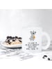 Mr. & Mrs. Panda Trinkbecher Koala Geschenk mit Spruch in Transparent