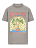 F4NT4STIC Oversize T-Shirt US National Parks Joshua Tree in Asphalt
