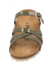 Palado Pantoletten Cruisi in Khaki Lack