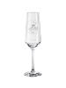 Mr. & Mrs. Panda Champagnerglas Glühwürmchen ohne Spruch in Transparent