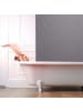 relaxdays Duschrollo in Grau - (B)140 x (H)240 cm