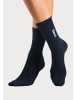 Bench Basicsocken in 1x marine, 1x hellblau-meliert, 1x rosa