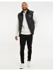 Threadbare Steppweste THB Jacket Gilet Taylor in Schwarz