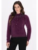 faina Damen Pullover in Pflaume