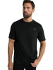 JP1880 Kurzarm T-Shirt in schwarz