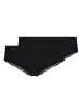 Skiny Slip 2er Pack in Schwarz
