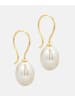 Diamant L'éternel Ohrringe aus 585 Gelbgold mit Perle