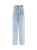 Urban Classics Straight Fit in tinted lightblue washed