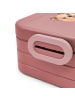 Mr. & Mrs. Panda MEPAL Bentobox Quokka Happy Motiv mit Spruch in Rot Pastell