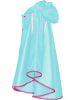 Playshoes Kinder Regenjacke "Regenponcho faltbar" in Türkis