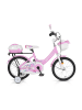 Byox Kinderfahrrad 16 Zoll 1602 in rosa