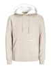 Jack & Jones Kapuzenpullover in Moonbeam