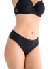 Lisca 4er Pack Brasilslip in black-red