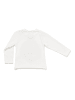 Nyani Langarm T-Shirt „LEO GIRLS“ mit Glitzer in Offwhite