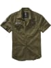 Brandit Hemd "Luis Vintage Shirt Short Sleeve" in Khaki