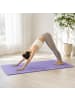 relaxdays Yogamatte in Lila - (B)61 x (H)0,6 x (T)183 cm