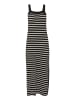 Kaffe Kleid KAdaisy Tight fit in Black/Turtledove stripe