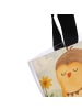 Mr. & Mrs. Panda Shopper Tasche Eule Zufrieden Design ohne Spruch in Weiß