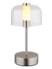 Globo lighting Tischleuchte "SKYLER" in silver