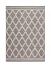 Teppich Boss Kurzflor Teppich Laura 225 - Taupe / Elfenbein