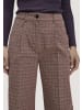 Hessnatur Hessnatur Tweed-Hose Wide Leg Relaxed aus reiner Bio-Baumwolle in wildrose