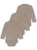 Normani Outdoor Sports Normani Outdoor Sports 3er Pack Merino Baby-Body in Beige